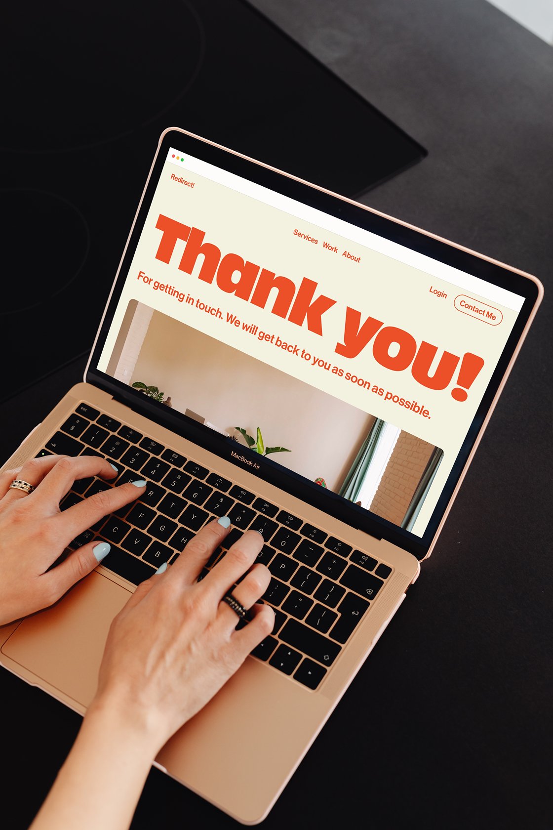 Typeform redirect on completion
