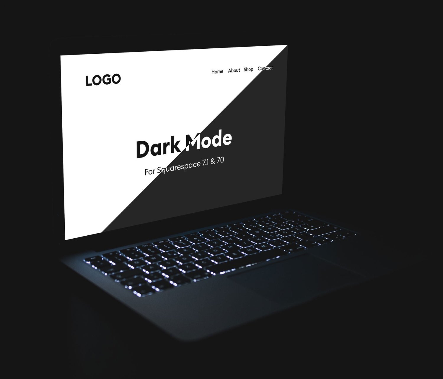Squarespace Dark Mode