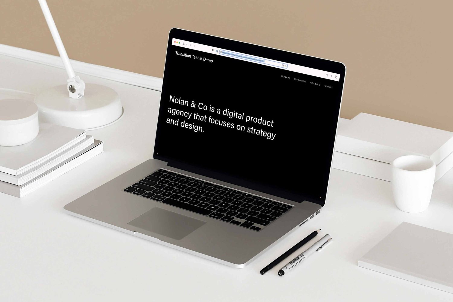 Animated Page Transitions for Squarespace